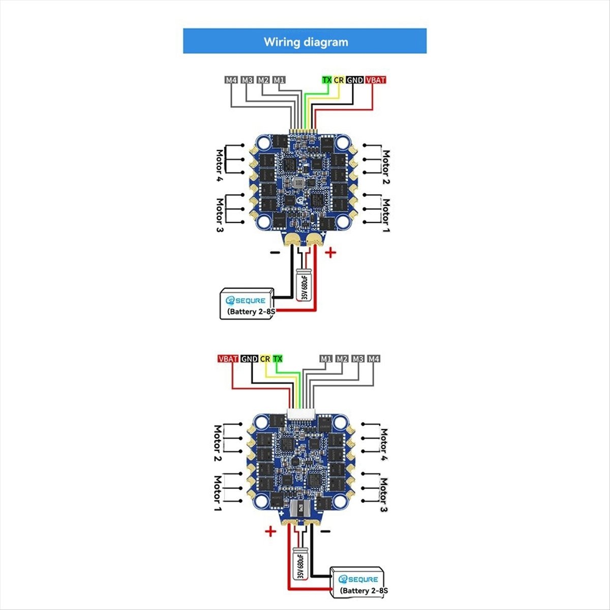 Drone Racing Charger - M85K Blueson A2 128KHz 4w1 Elektroniczny