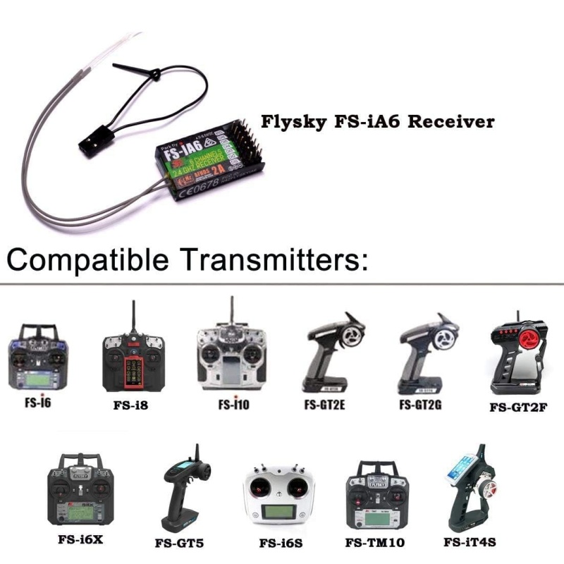 Odbiornik Flysky FS-IA6 6-kana – Drone Racing Receiver recenzja i cena