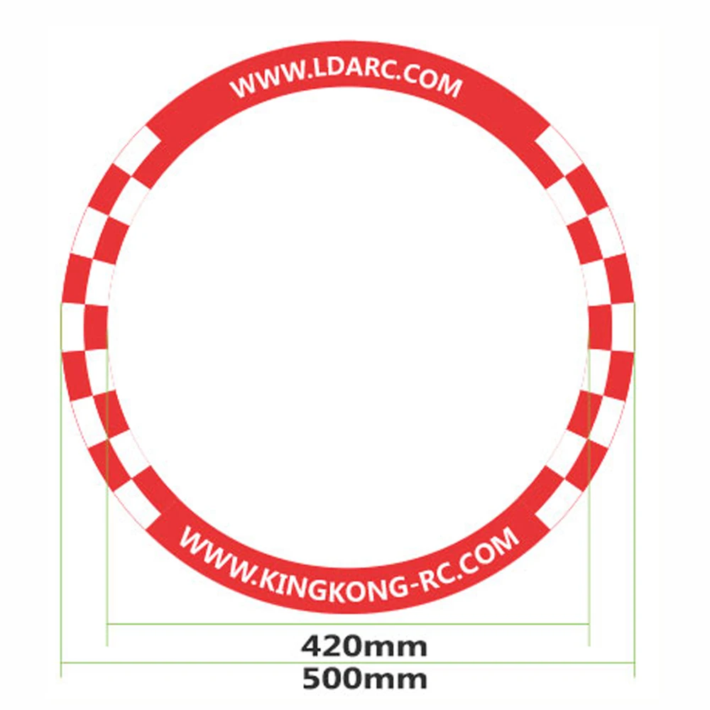 5 sztuk LDARC 500mm latające d – Drone Racing Gate recenzja i cena