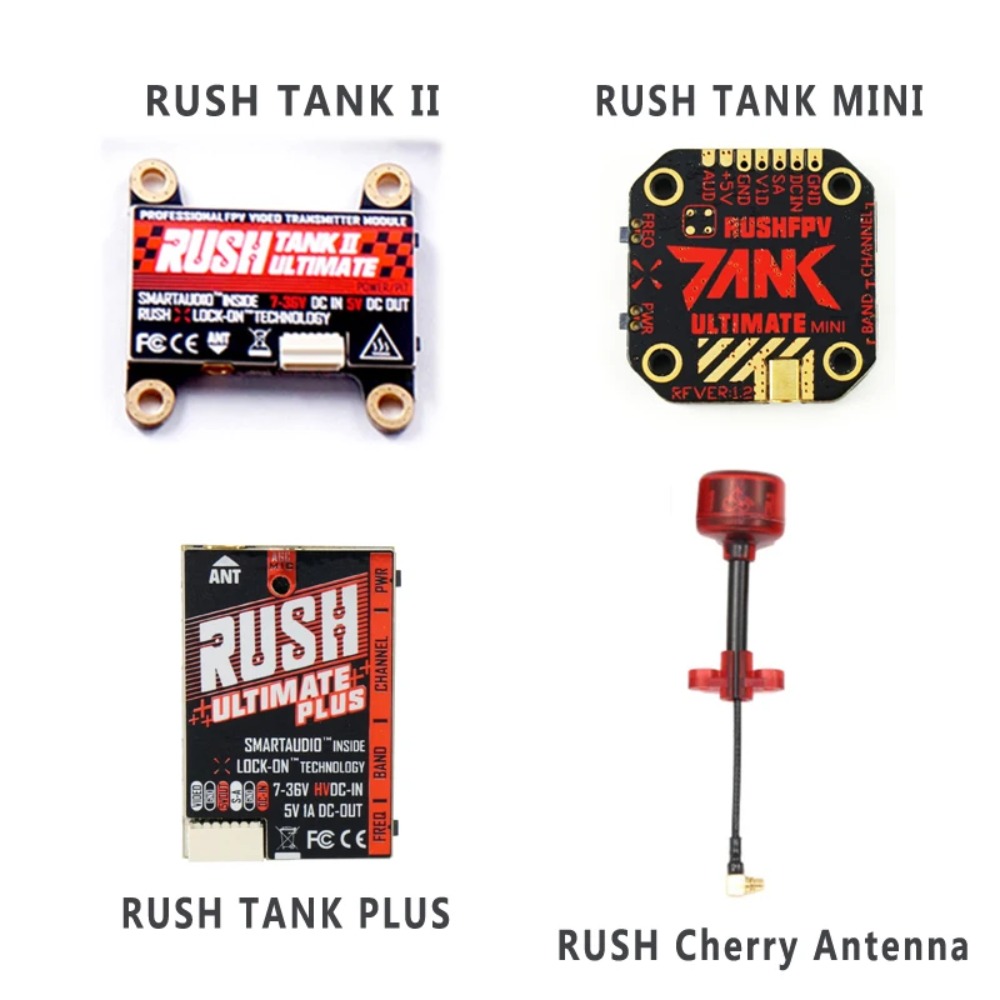 RUSH TANK Ultimate II/Mini/PLU – Drone Racing Receiver recenzja i cena